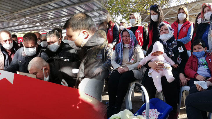 Şehit polis memuru Barış Göl, son yolculuğuna uğurlandı