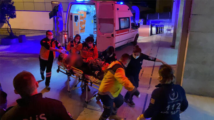 Sekizinci kattan atladığı iddia edilen genç kadın ağır yaralandı