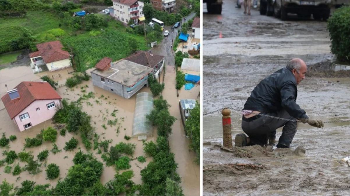 Sel ve heyelan nedeniyle hayatın felç olduğu Karadeniz'de 13 il için yeni uyarı