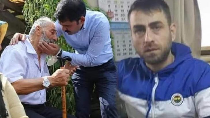 Selde kaybolan oğlunun acısına dayanamadı