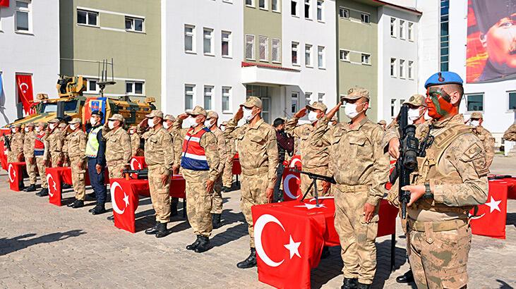 Şenyayla'da 50 güvenlik korucusu törenle görevine başladı