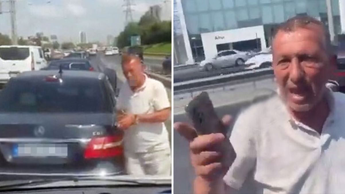 Seyir halindeki ambulansın önünü kesip içini kontrol etmek istedi! Sebebi akıllara zarar