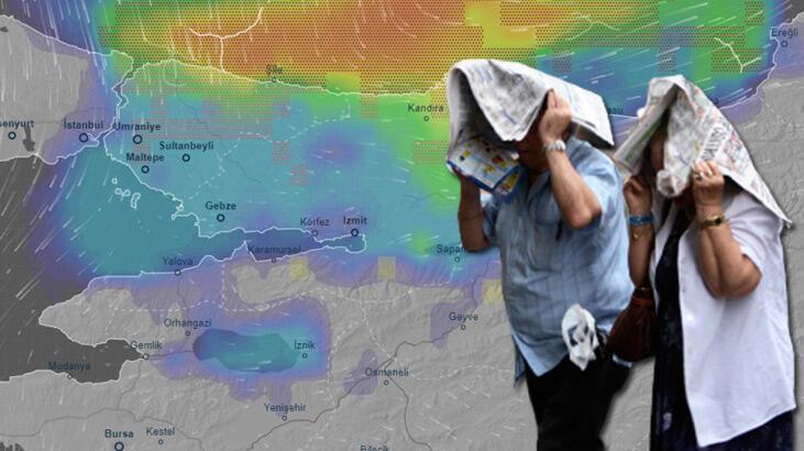 Şiddetli yağışlar Marmara'nın doğusuna kaydı, işte son hava durumu tahminleri