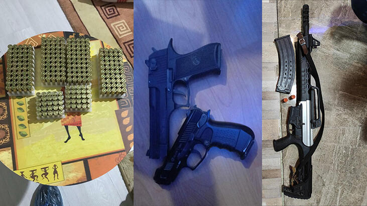 Silah kaçakçılarına şafak baskını: 40 gözaltı