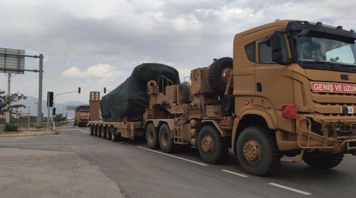 Sınır ötesine tank ve zırhlı araç sevkiyatı