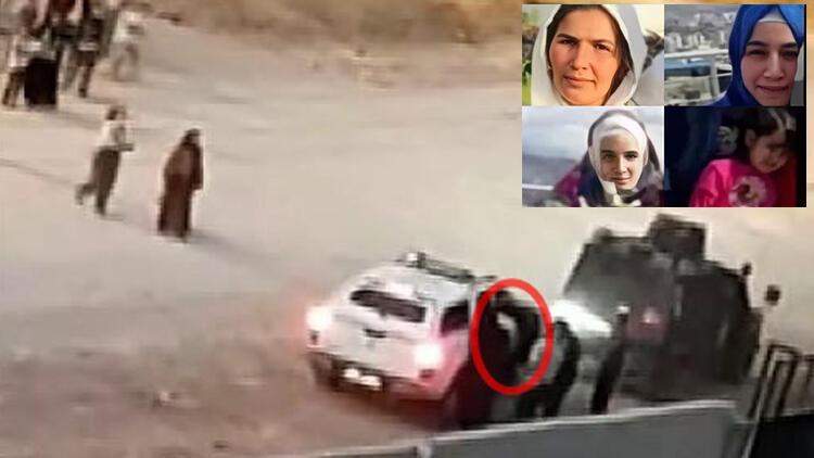 Şırnak’ta eşi ile 3 kızını katletmişti! Caniyi gören taşlarla saldırdı