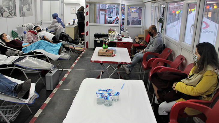 Şırnak'ta vatandaşlar kan bağışında bulundu