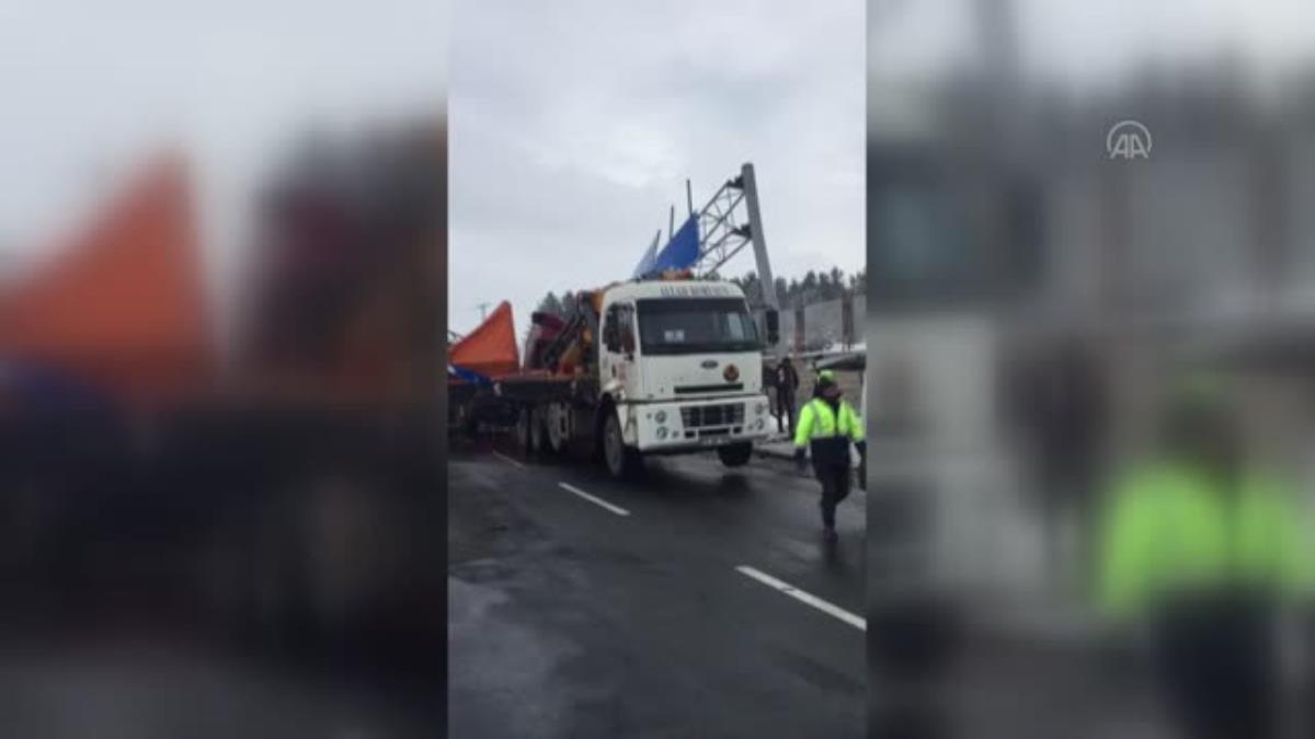 Sis ve buzlanma kazaya sebep oldu