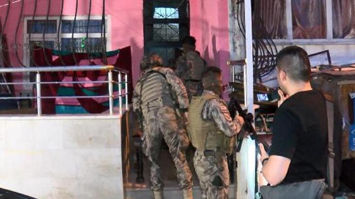 Şişli'de helikopter destekli uyuşturucu operasyonu! Çok sayıda gözaltı var