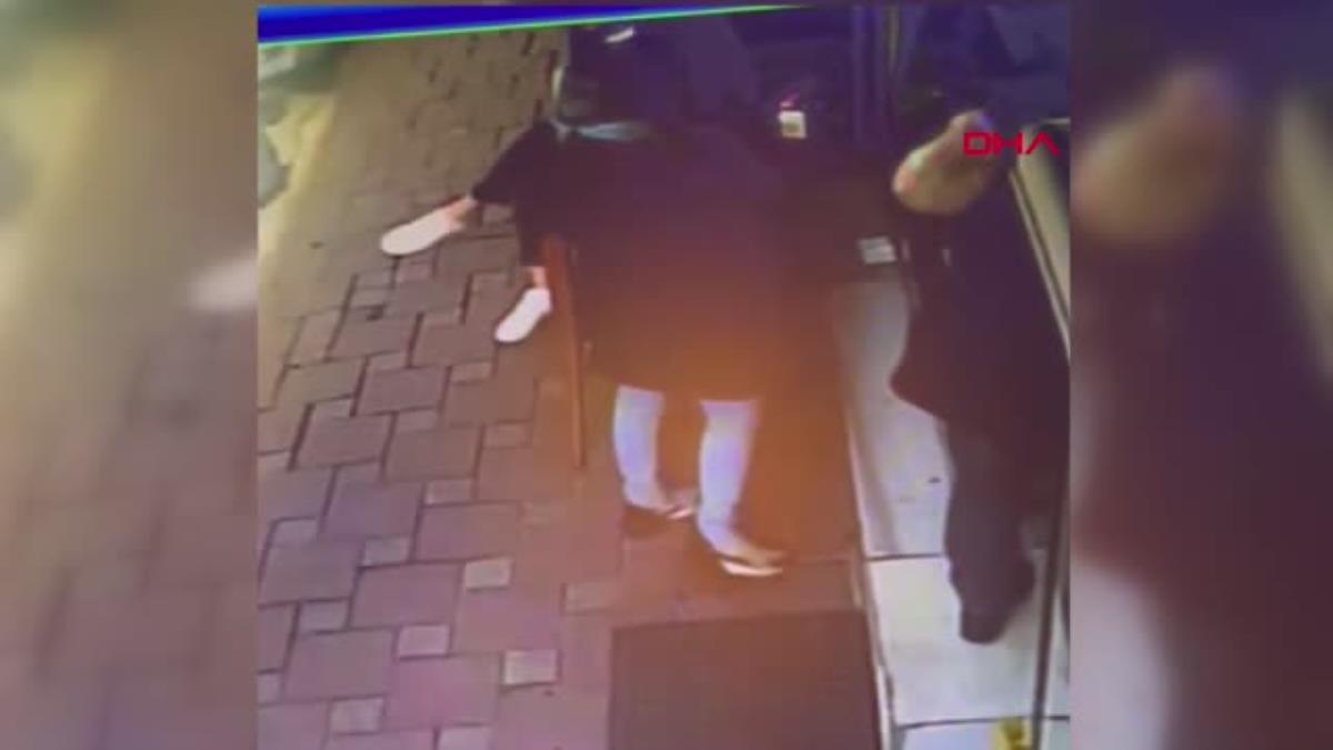 ŞİŞLİ'DE KAFETERYADA OTURAN KADININ ÇANTASINI BÖYLE ÇALDILAR