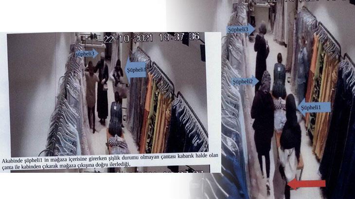 Şişli'de soyunma kabininde hırsızlık yaptığı iddia edilen 3 kişi hakkında dava