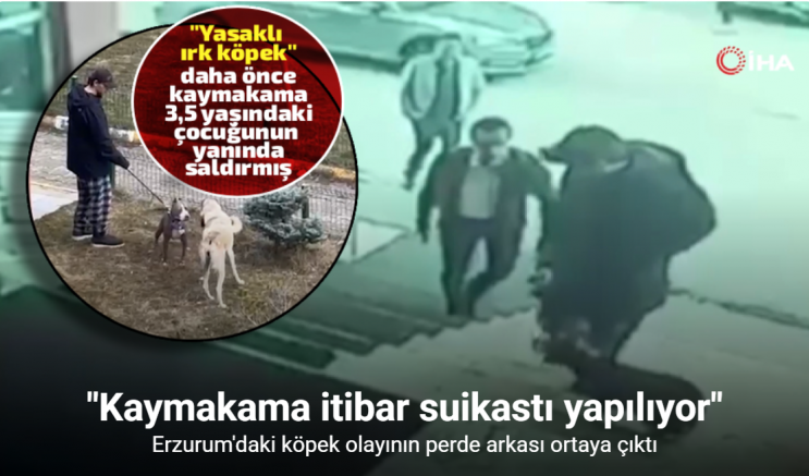 Site sakinleri Palandöken Kaymakamı’na sahip çıktı: 
