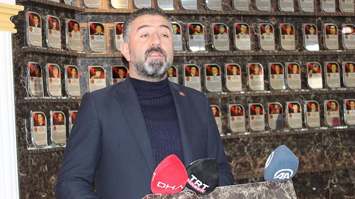 Sivas'ta şehit ailelerinden Türkkan’a tepki