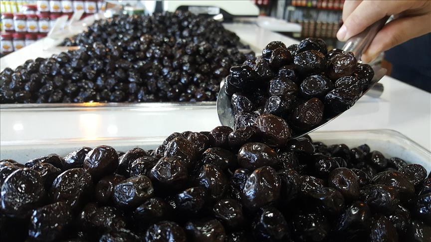 Sofralık zeytin ihracatının yaklaşık yüzde 60'ı 3 ülkeye yapıldı
