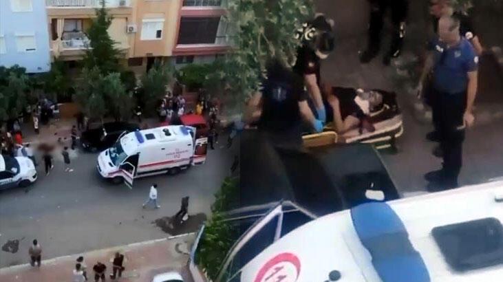 Sokak ortasında kadını boğazından bıçaklayan şüpheli yakalandı