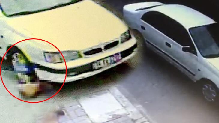 Şoke eden olay! Yavru köpeği ezip, yoluna devam etti