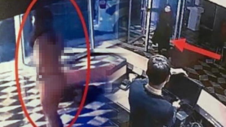 Son dakika... Aldatıldığını düşündü, lobide çırılçıplak soyundu