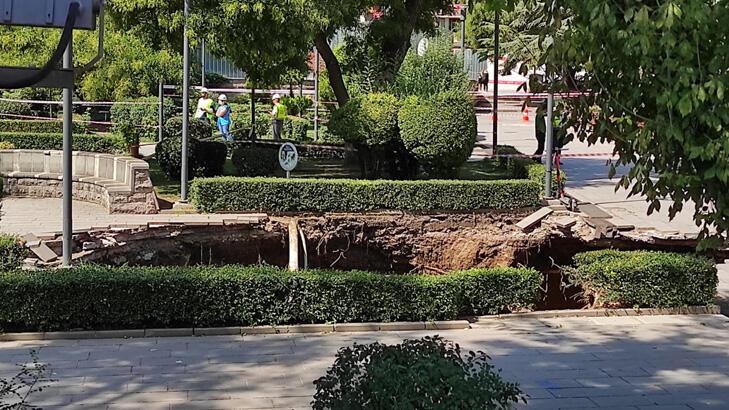 SON DAKİKA .. Ankara'da metro inşaatında göçük!