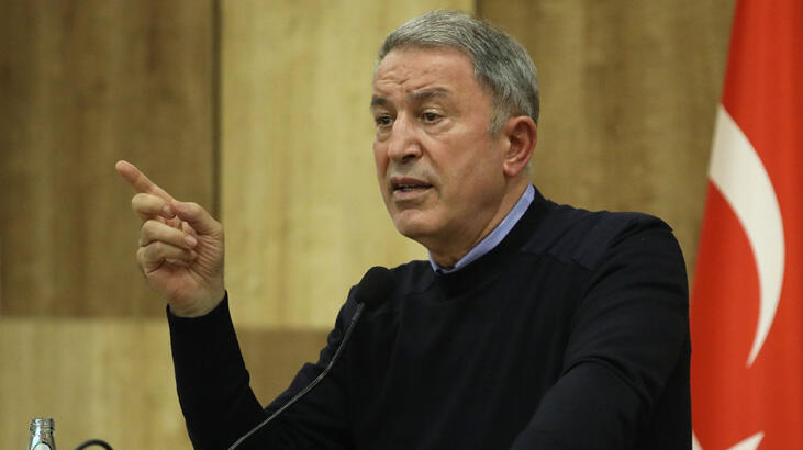 Son dakika... Bakan Akar'dan net Libya mesajı