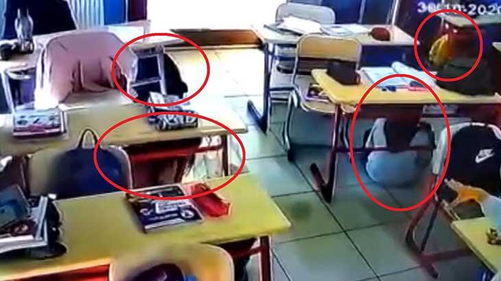 Son dakika... İzmir'deki deprem anına ilişkin yeni görüntüler