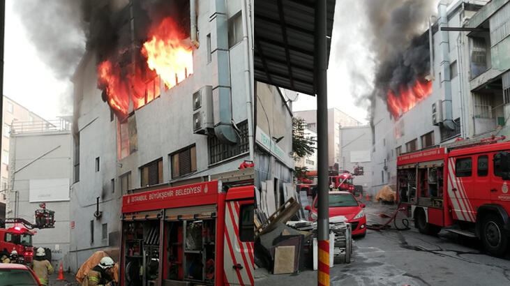 Son dakika... Kağıthane'de yangın! Çok sayıda ekip sevk edildi