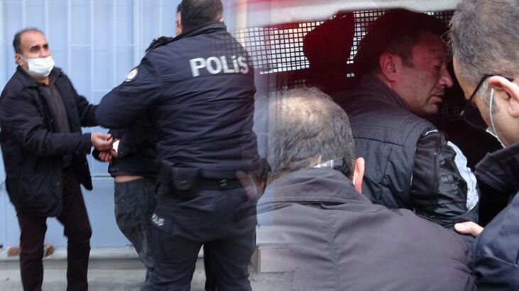 Son dakika... Mahalleliye yakalanan şüpheliyi linçten polis kurtardı