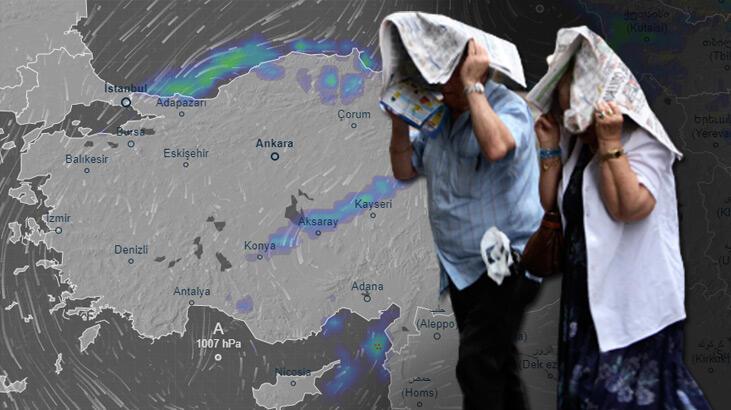 SON DAKİKA  8 ile sarı ve turuncu kodlu uyarı! Şiddet yağışlar geliyor