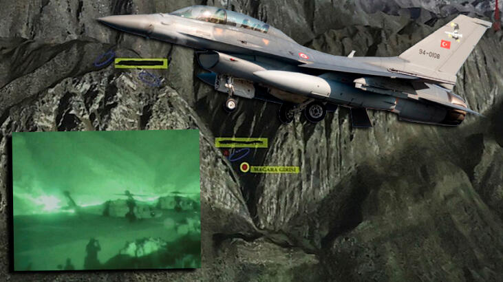 SON DAKİKA  Gara'da 41 kamp yerle bir edildi! Harekatın ayrıntıları netleşti