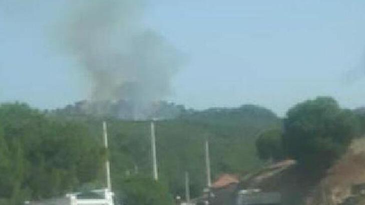 SON DAKİKA. İzmir'de orman yangını! Müdahale ediliyor