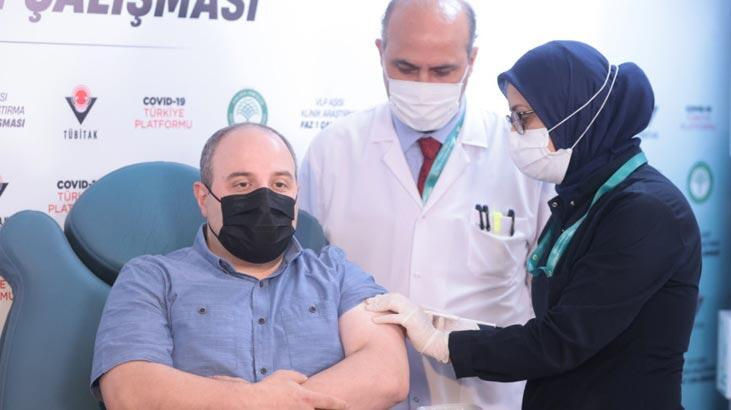 Son dakika! Bakan Varank yerli aşının 2.dozunu oldu