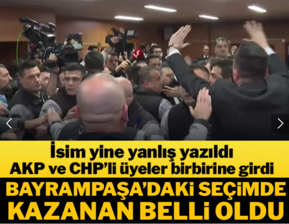 Son dakika... Bayrampaşa'da gergin seçim! Belediye AKP'ye geçti
