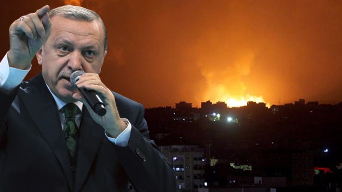 Son Dakika: Cumhurbaşkanı Erdoğan'dan Gazze'yi bombardımana tutan İsrail'e tepki: Derhal bu cinnet halinden çıkın