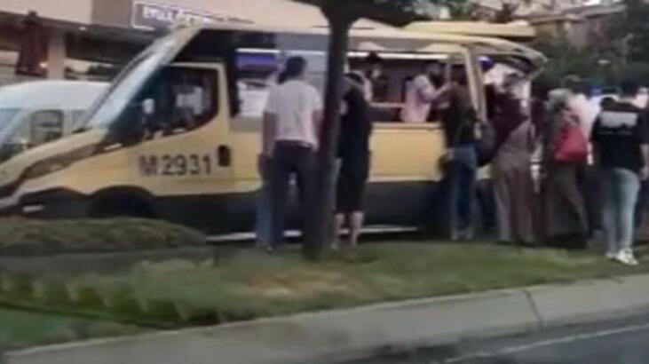 Son dakika: Gaziosmanpaşa'da minibüs kazası! Yaralılar var