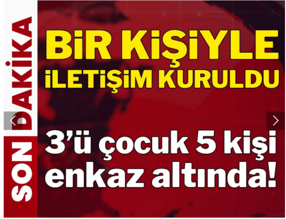 Son Dakika... Gebze'de 5 katlı bina çöktü: Enkaz altında 5 kişi var!
