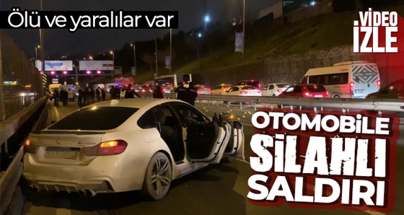 SON DAKİKA Haliç Köprüsü'nde otomobile silahlı saldırı: Ölü ve yaralılar var