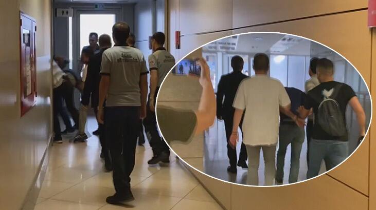 SON DAKİKA İstanbul Adalet Sarayı'nda bir şüpheli kaçmaya çalıştı