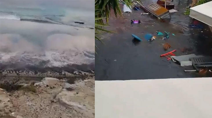 Son dakika! İzmir'de tsunami paniği