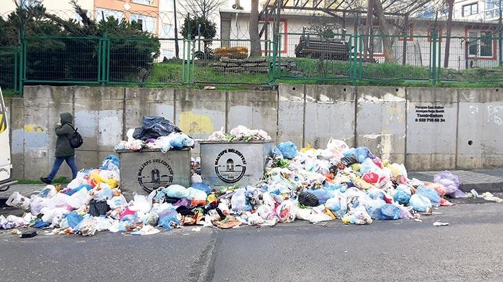 SON DAKİKA Maltepe’de çöp dağları