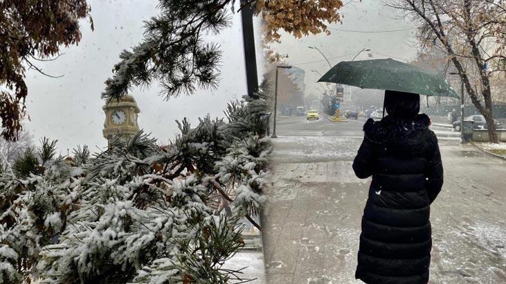 SON DAKİKA.Meteoroloji tek tek saydı ve uyardı! Kar geliyor