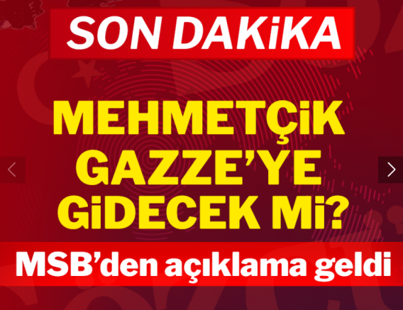 Son dakika... MSB kaynaklarından 'Gazze görev gücü' açıklaması