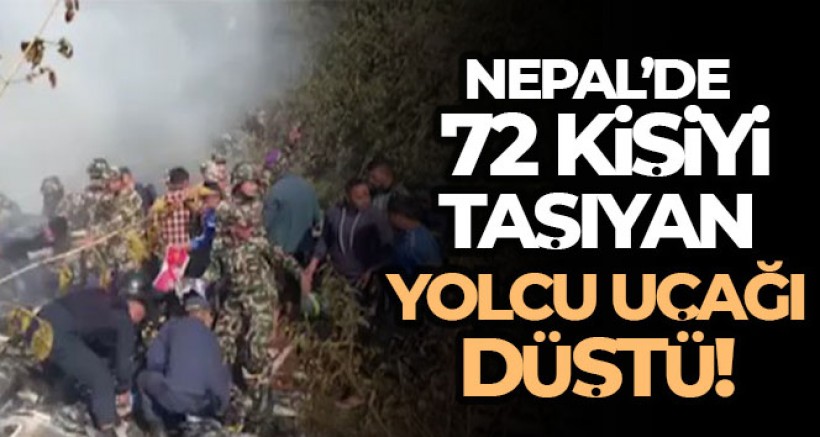 SON DAKİKA Nepal'de yolcu uçağı düştü