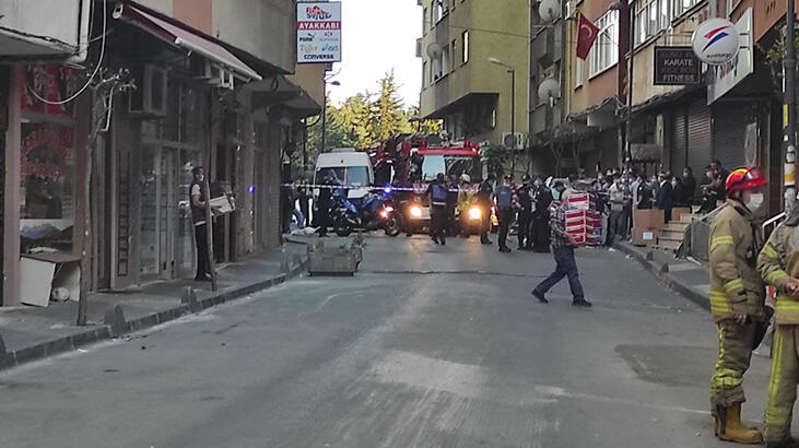 SON DAKİKA Şişli'de hareketli dakikalar! Çökme tehlikesi olan bina boşaltılıyor