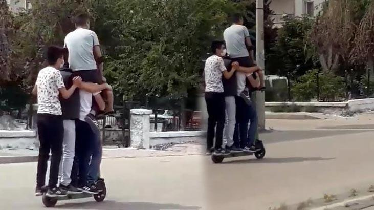 SON DAKİKA Tehlikeli yolculuk anbean kaydedildi