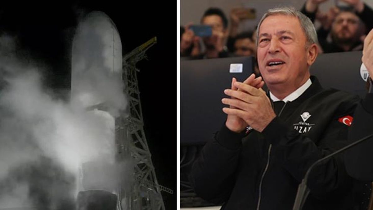 Son Dakika: Yerli uydu İmece uzaya fırlatıldı! Bakan Akar'ın mutluluğu sözlerine yansıdı