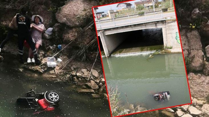 SON GELİŞME Rus turist 4 metreden dereye uçtu