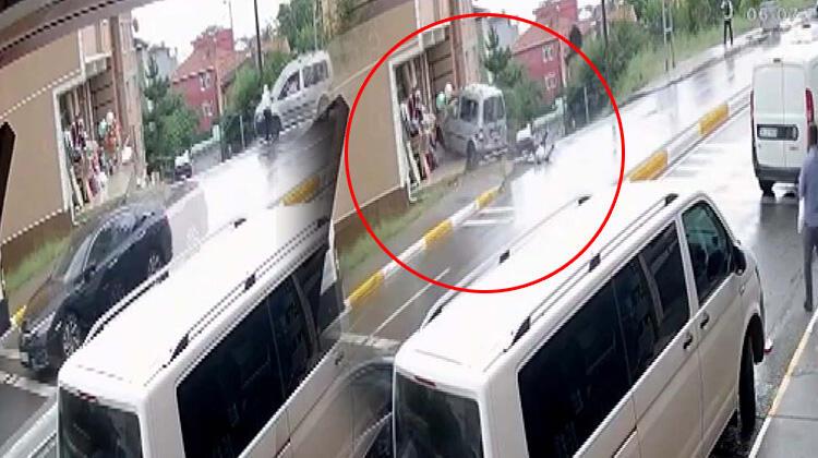 Sultanbeyli'de ehliyetsiz sürücü dehşet saçtı!