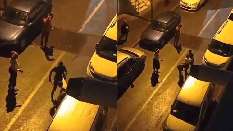 Sultangazi'de sokak ortasında feci şekilde darbettiler