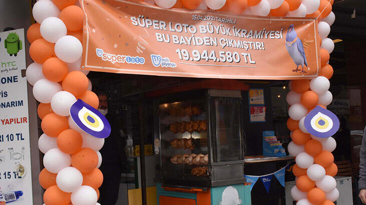 Süper Loto talihlisi biletini buradan aldı! 4. kez büyük ikramiye kazandırdı!