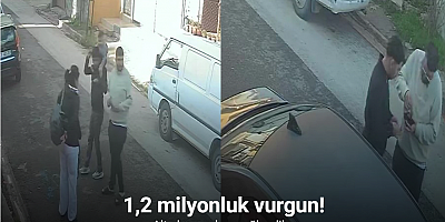 1,2 milyonluk vurgun: Altınları paylaşıp eğlendiler