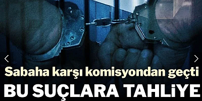 11. Yargı Paketi sabaha karşı komisyondan geçti: Bu suçlara tahliye yolu kapandı